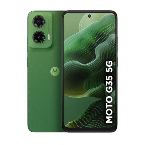 Imagem do produto: 🛒 Smartphone Motorola Moto g35 5G - 128GB 12GB (4GB RAM+8GB Ram Boost) e Camera 50MP com AI NFC Tela 6.7" com Superbrilho - Verde