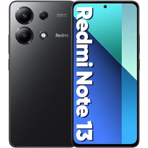 Imagem do produto: 🛒 Smartphone Xiaomi Redmi Note 13 8+256G Powerful Snapdragon® performance 120Hz FHD+ AMOLED display 33W fast charging with 5000mAh battery No NFC (Black)