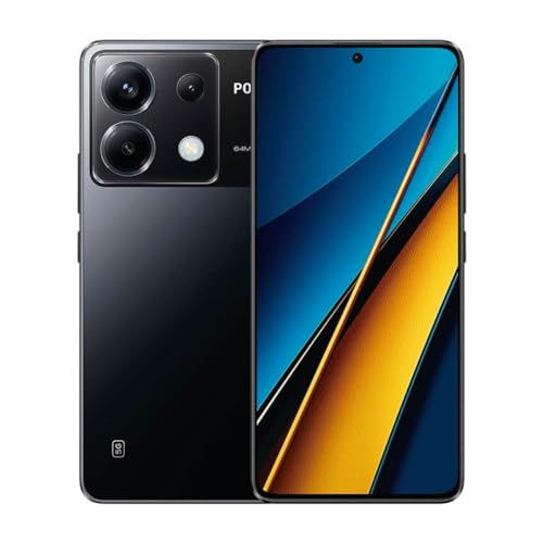 Imagem do produto: 🛒 Smartphone Xiaomi POCO X6 5G 8GB+256GB NFC Snapdragon 7s Gen 2 Smartphone 120Hz FioW AMOLED 64MP Câmera tripla com OIS (preto)