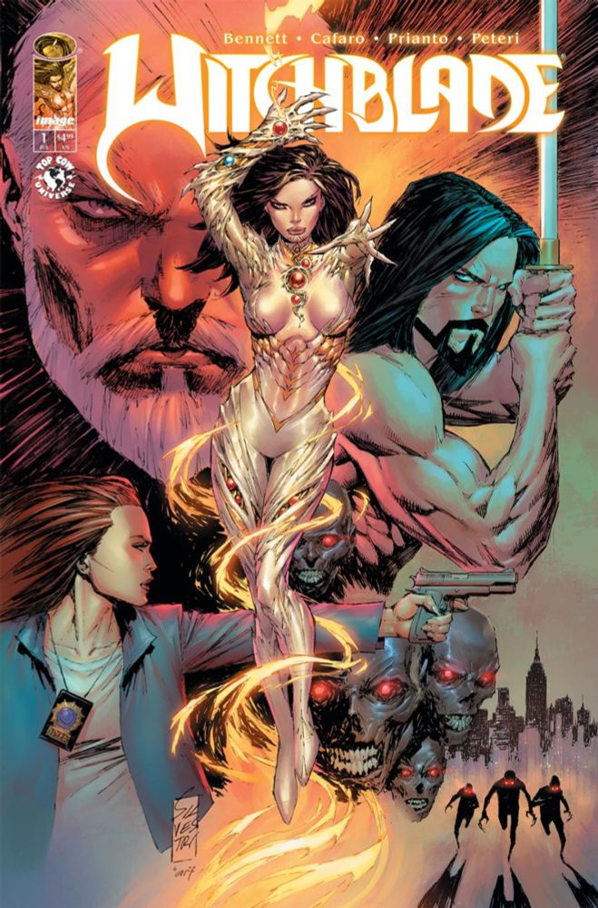 J. Scott Campbell and Bill Sienkiewicz’s Signature Spin on the New WITCHBLADE (2024) Incentive Cover Variants Revealed - Fanboy Factor