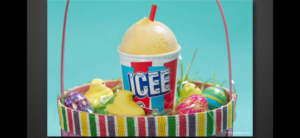 Screenshot of peeps, flavored icy