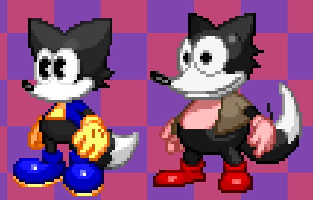 worked in the Sonic Robo Blast 2 palette, hence why colors look slightly different.
