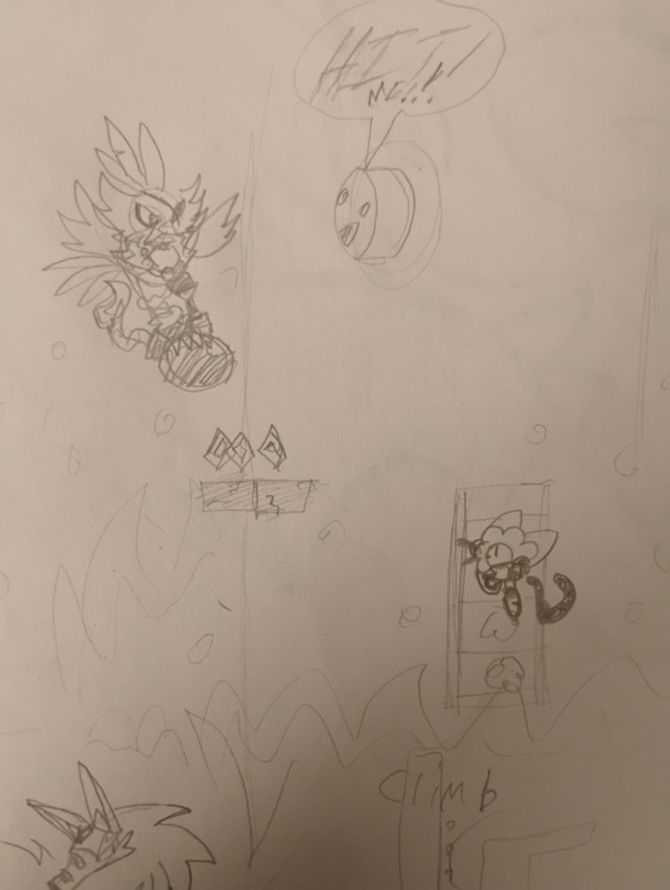 Boss fight concept for one of my game ideas