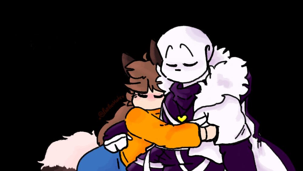 Me and cross cuddles