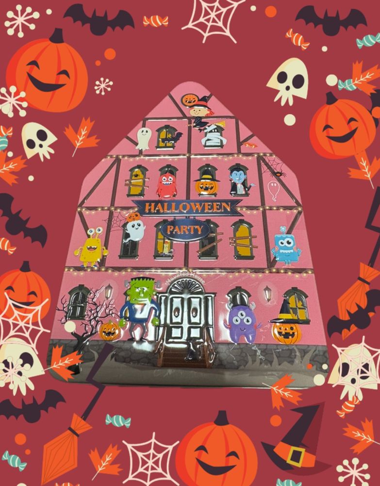 Halloween/ハロウィンのお菓子
ゴーストハウス缶🎃👻