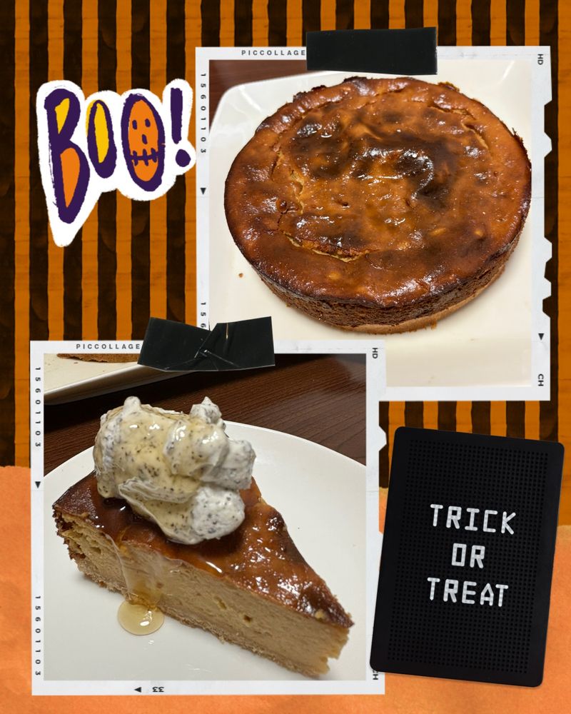 水切ヨーグルトとさつまいものケーキ
＆ヨーグルトとアールグレイのクリーム