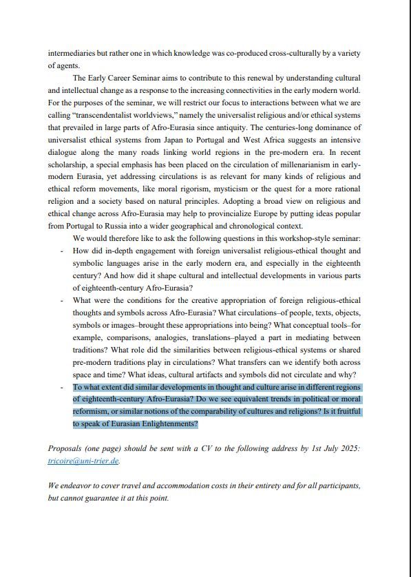 An image of the CFP - key text for screen readers is in the thread below