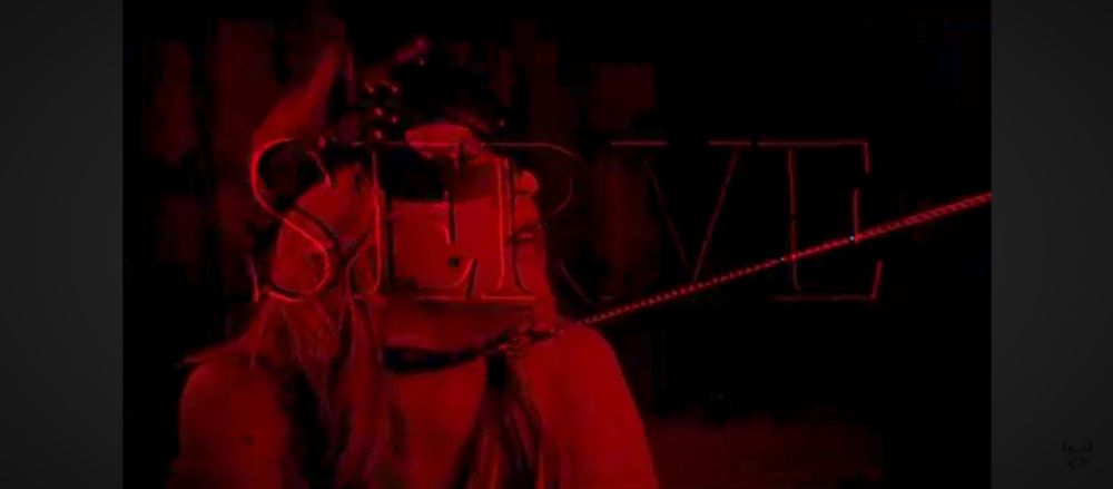 Screenshot, VINTR  "TØS" music video, 2025
