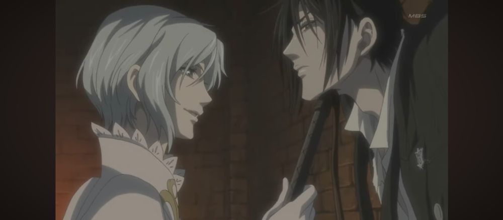 Screenshot, Black Butler  season 1 episode 20, whipping scene (2009)