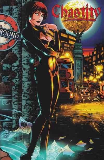 Comic book cover, Chastity: Theatre of Pain #3 (1997)