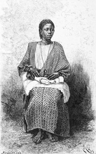 Wolof Girl in Saint-louis