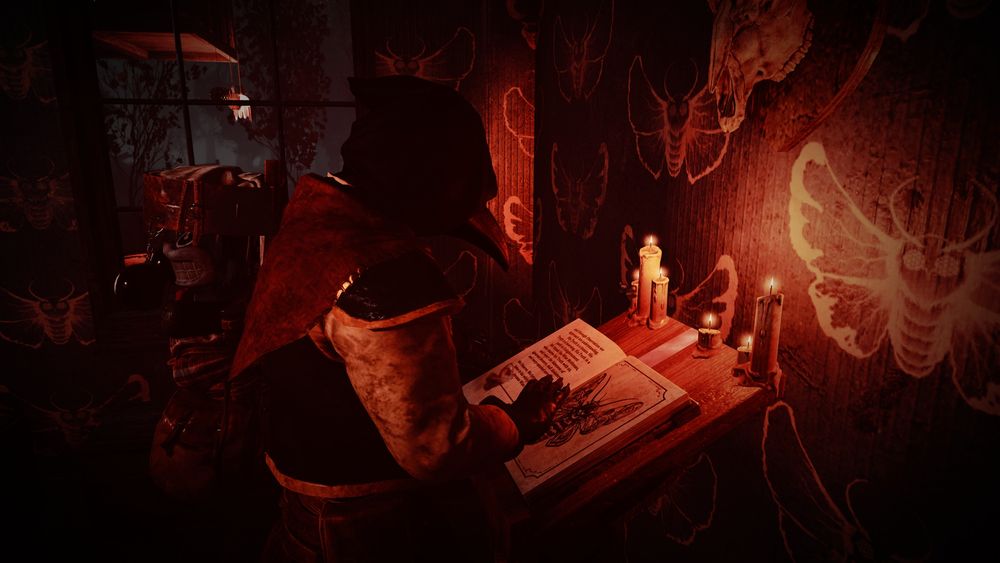 Reading the Book of Mothman in preparation of Halloween Festivities tonight!