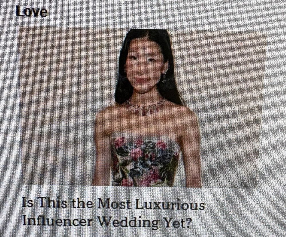 Headline: Is This the Most Luxurious Influencer Wedding Yet?