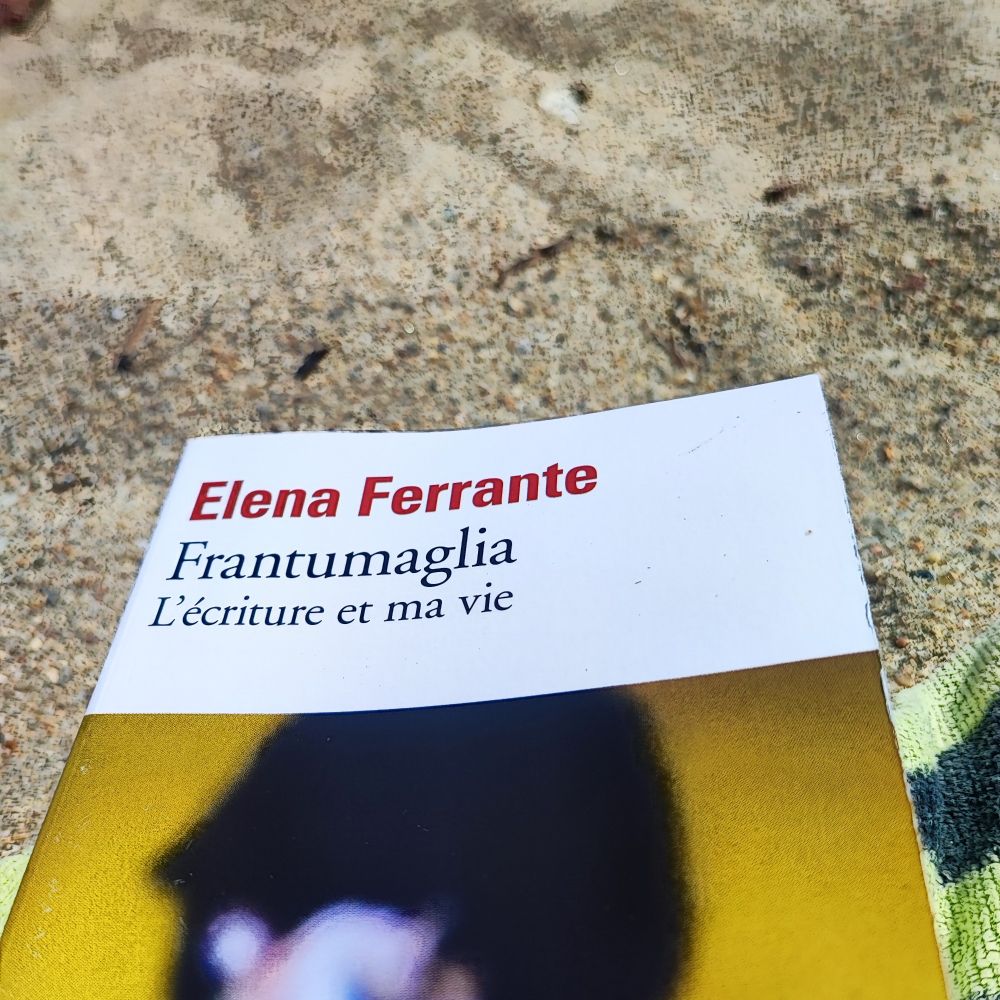 Elena Ferrante Frantumaglia l'écriture et ma vie 