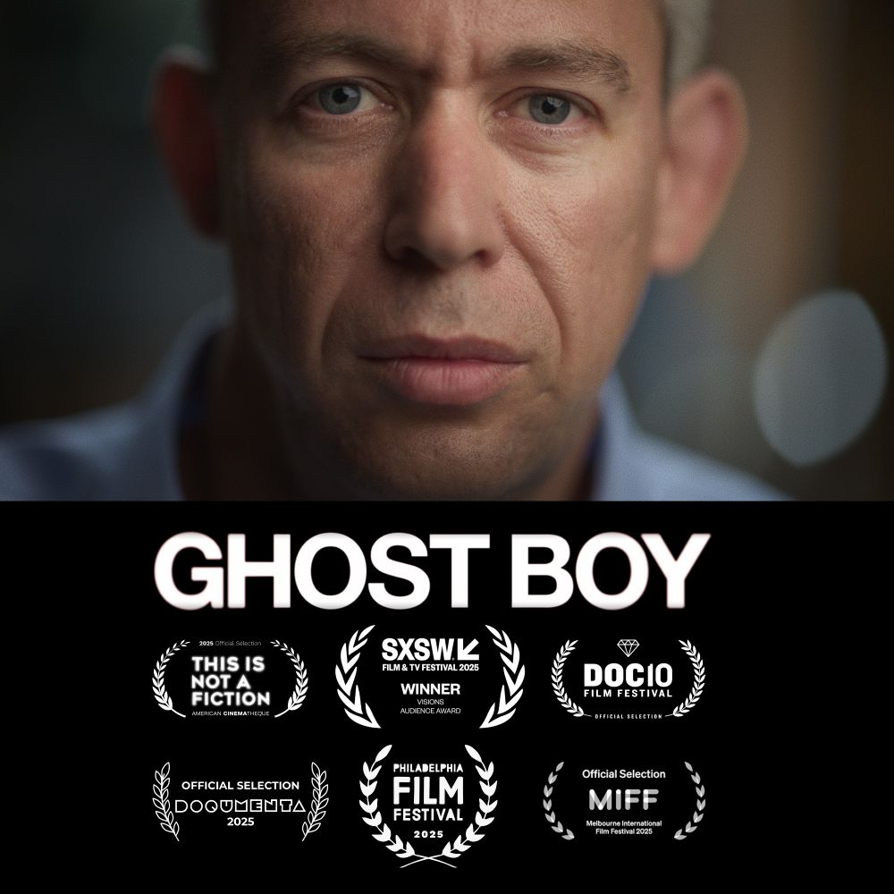 Ghost Boy movie poster featuring Martin Pistorius
