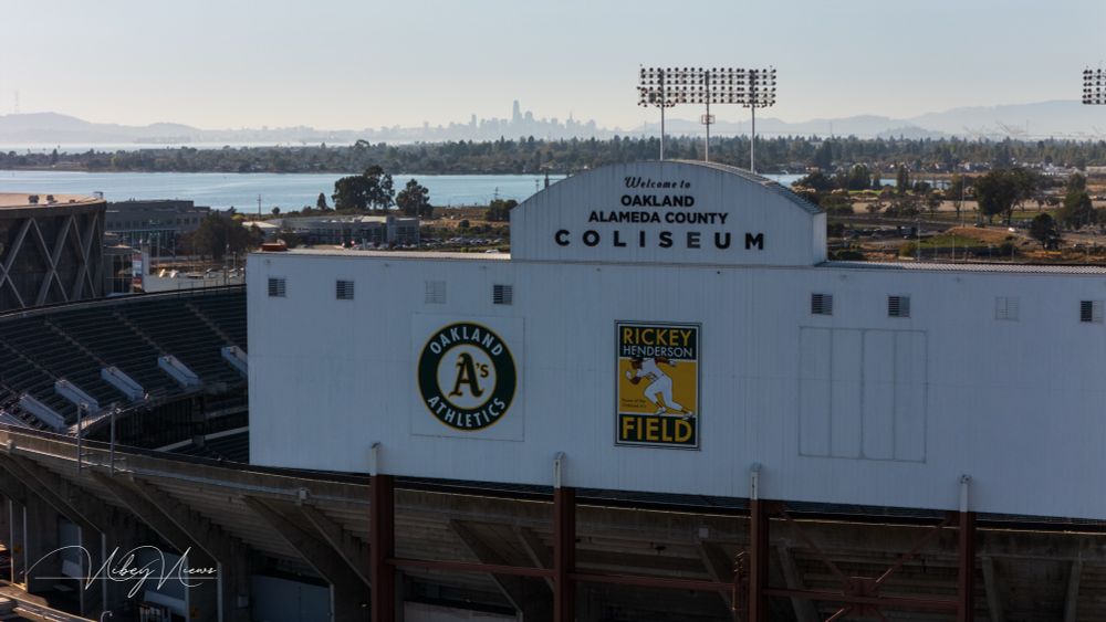Oakland Coliseum Sign