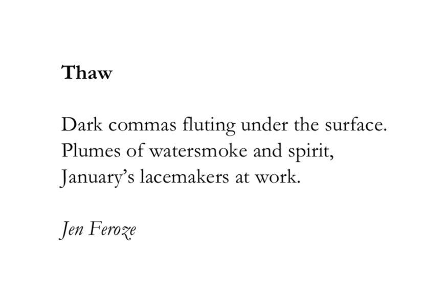 A poem by Jen Feroze 