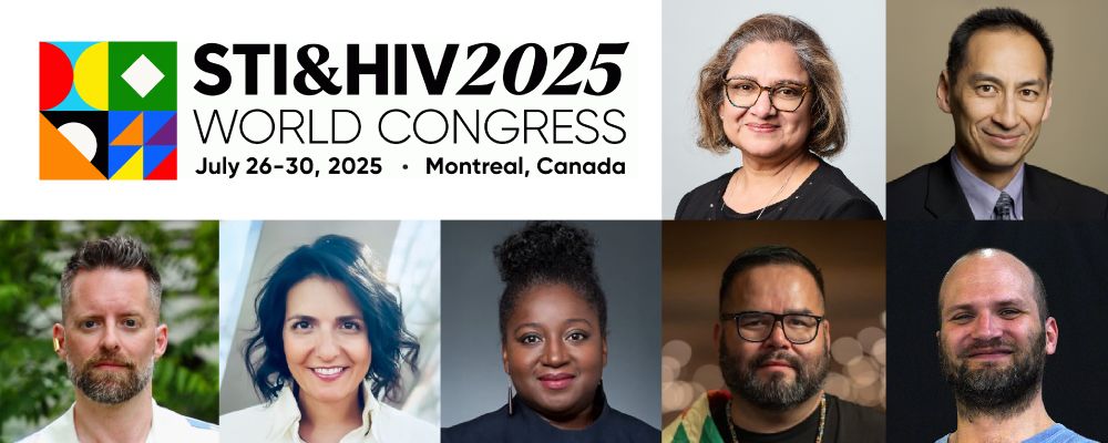 🗓️ Join Charu Kaushic, Scientific Director of CIHR-III, and Howard Njoo, Interim Chief Public Health Officer of PHAC, for an engaging workshop on culturally relevant and effective research responses to emerging and reemerging infections at the STI & HIV 2025 World Congress in Montreal, Quebec. ✨

Speakers & Panelists:
🎤 Alexandre Dumont Blais, Executive Director of RÉZO
🎤 Sahar Saeed, Assistant Professor, Queen’s University
🎤 Notisha Massaquoi, Assistant Professor, University of Toronto
🎤 Keith McCrady, Executive Director of 2-Spirited People of the 1st Nations
🎤 Tanguy Hedrich, Community Research Coordinator, COCQ-SIDA
