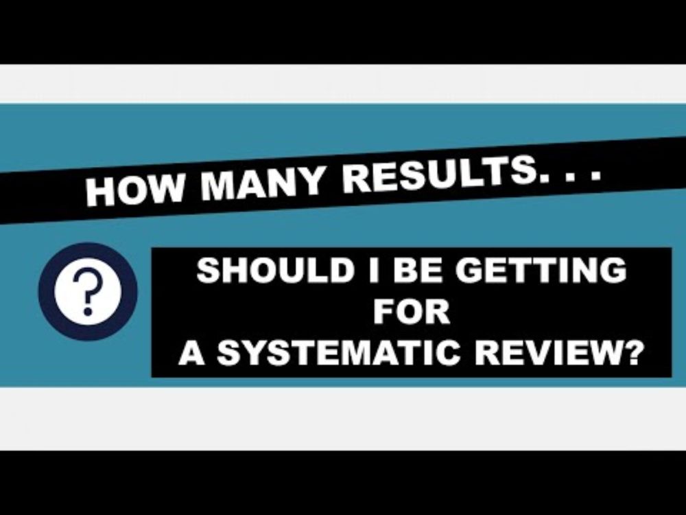 How Many Results Should Be Relevant? | Systematic Review | Five Minute Friday