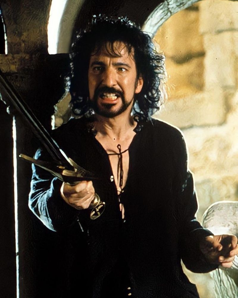 Alan Rickman playing the Sheriff of Nottingham while stealing a whole film...