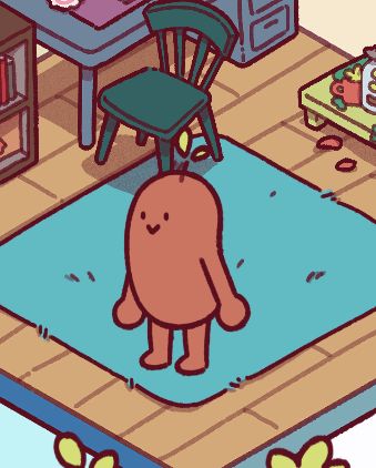 A naive Kafka character proxy surrounded by the empty material rewards of Capitalism.