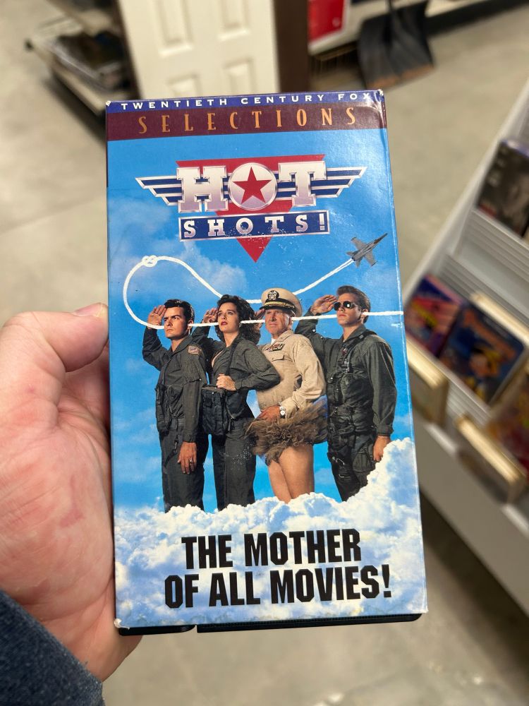 Hot Shots! On VHS
