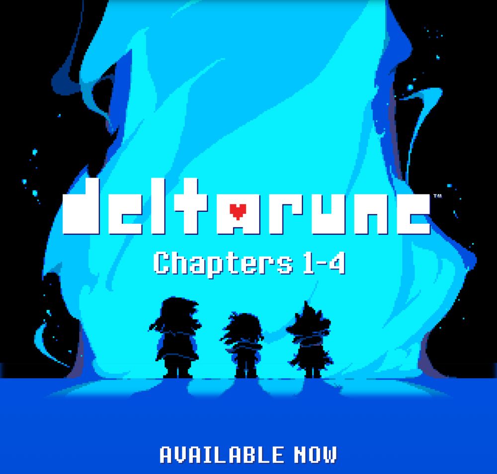 Deltarune available now
