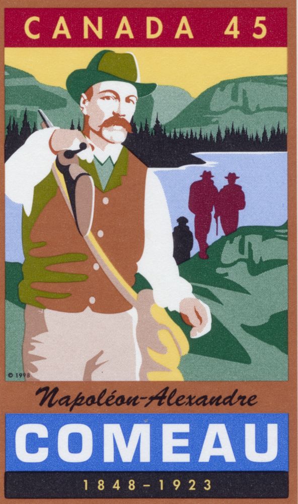 Timbre honorant N. A. Comeau émis en 1998