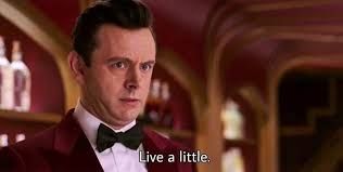 Live a little meme pic from the movie passengers 