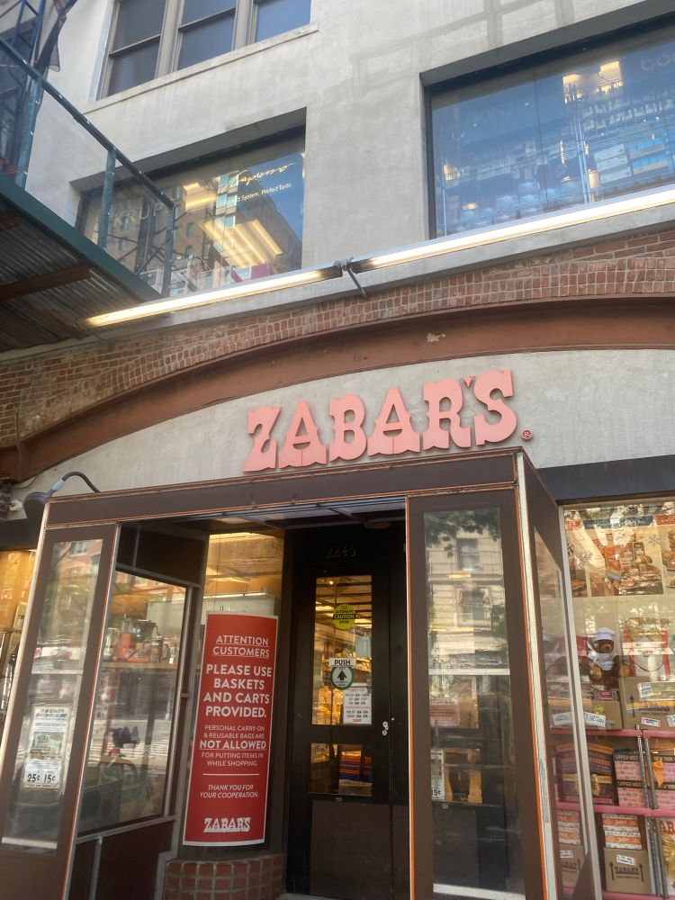 Zabar’s grocery 