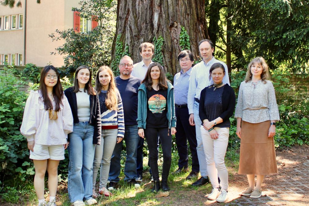 Group photo of scientists working on improving space weather forecasting.