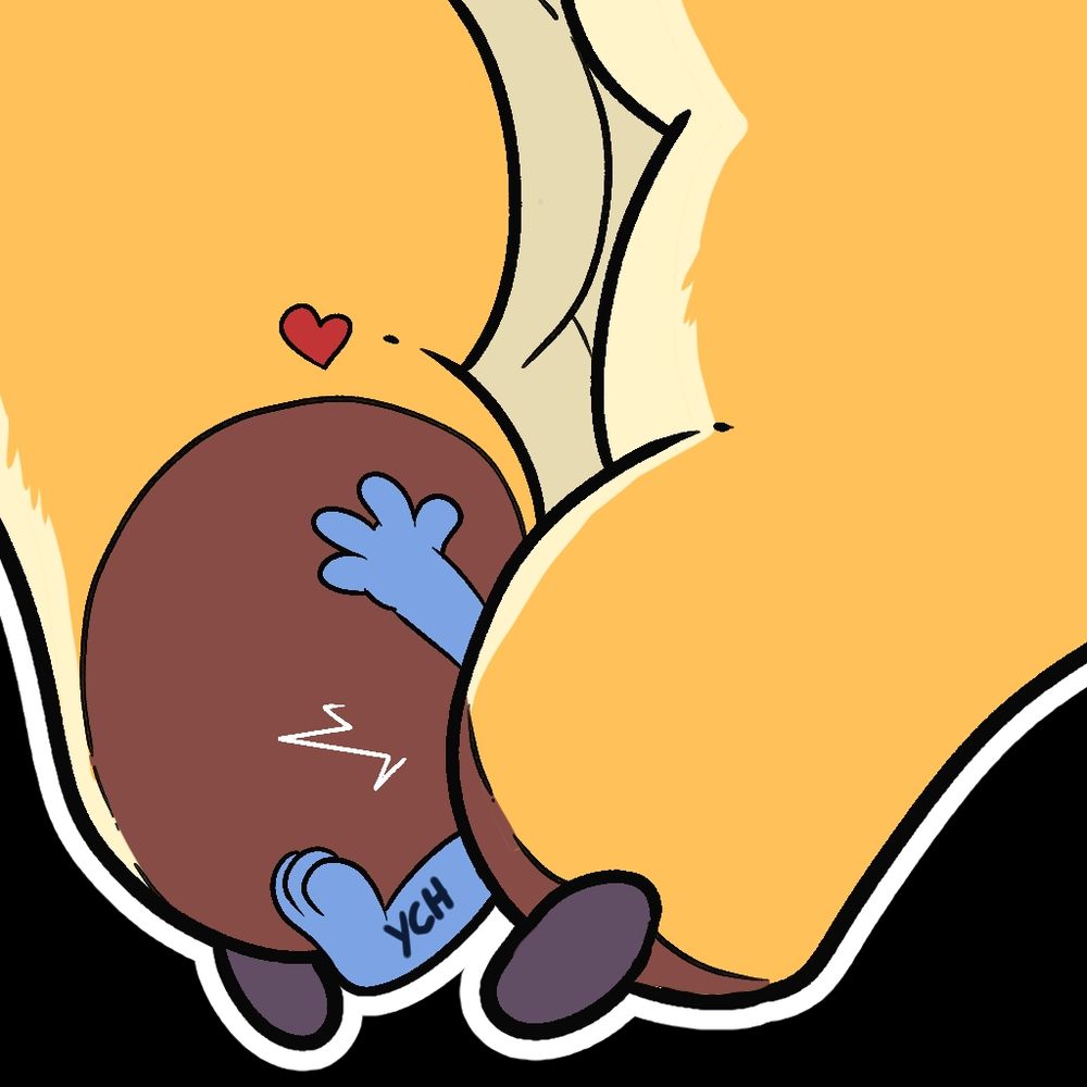 Rune pinching YCH between his two fingers