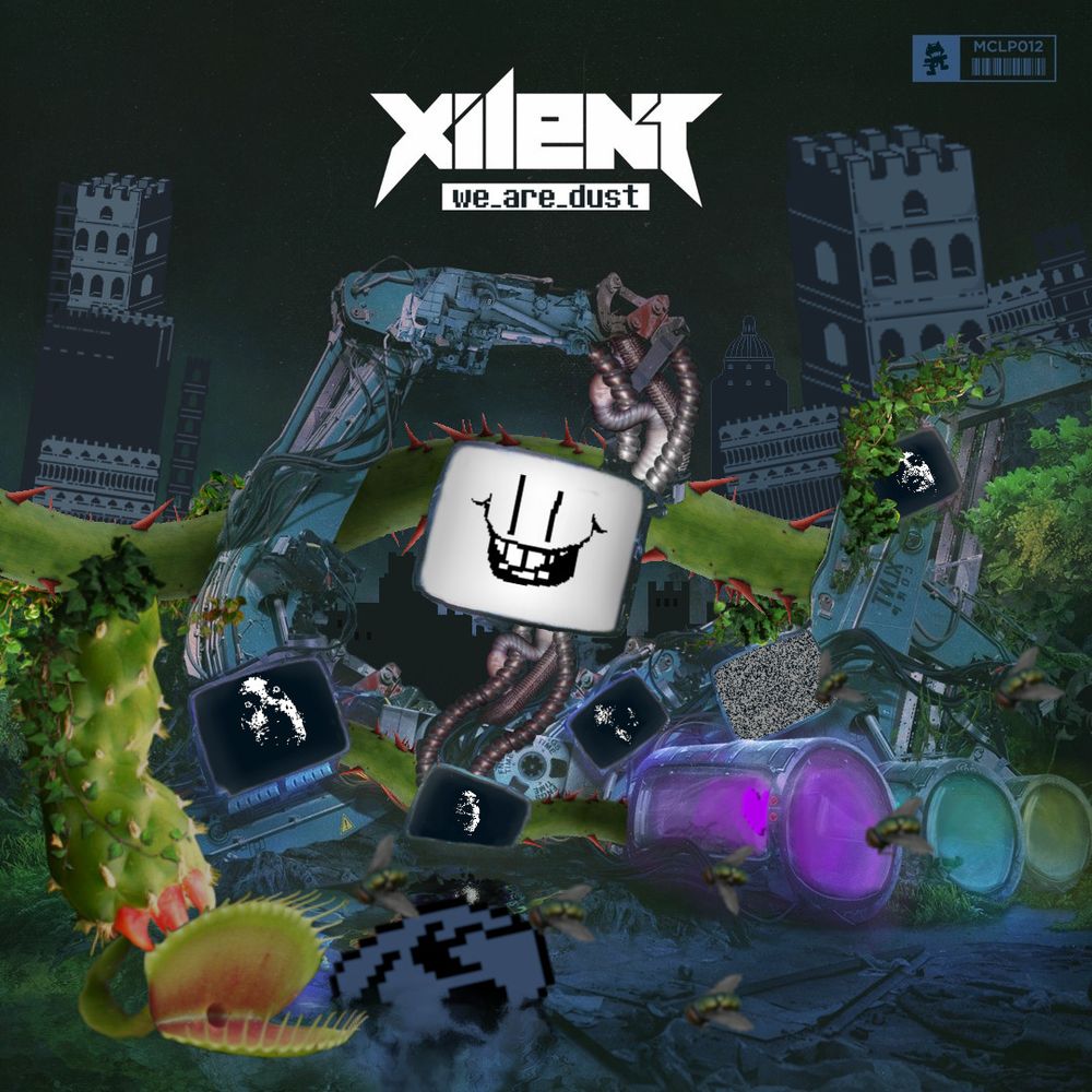 the Xilent "We Are Dust" album cover, modified in reference to Undertale and especially the photoshop flowey encounter

it's not super original or groundbreaking, but I'm happy with the way I blended new assets into the original art smoothly