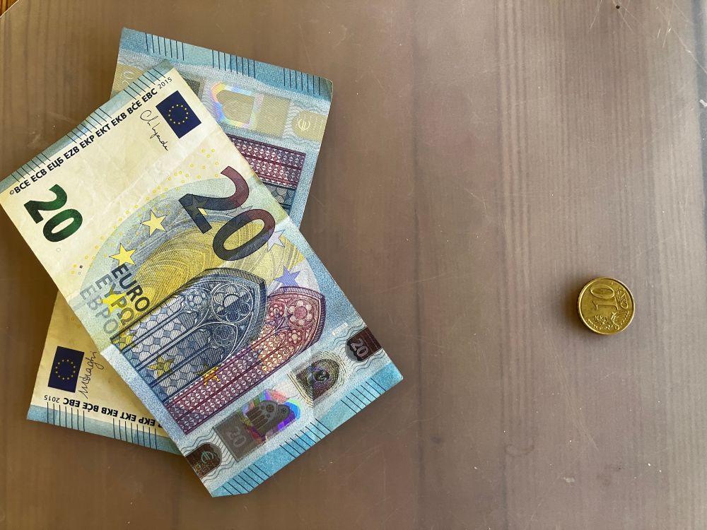 Ungleiche Verteilung von Geld