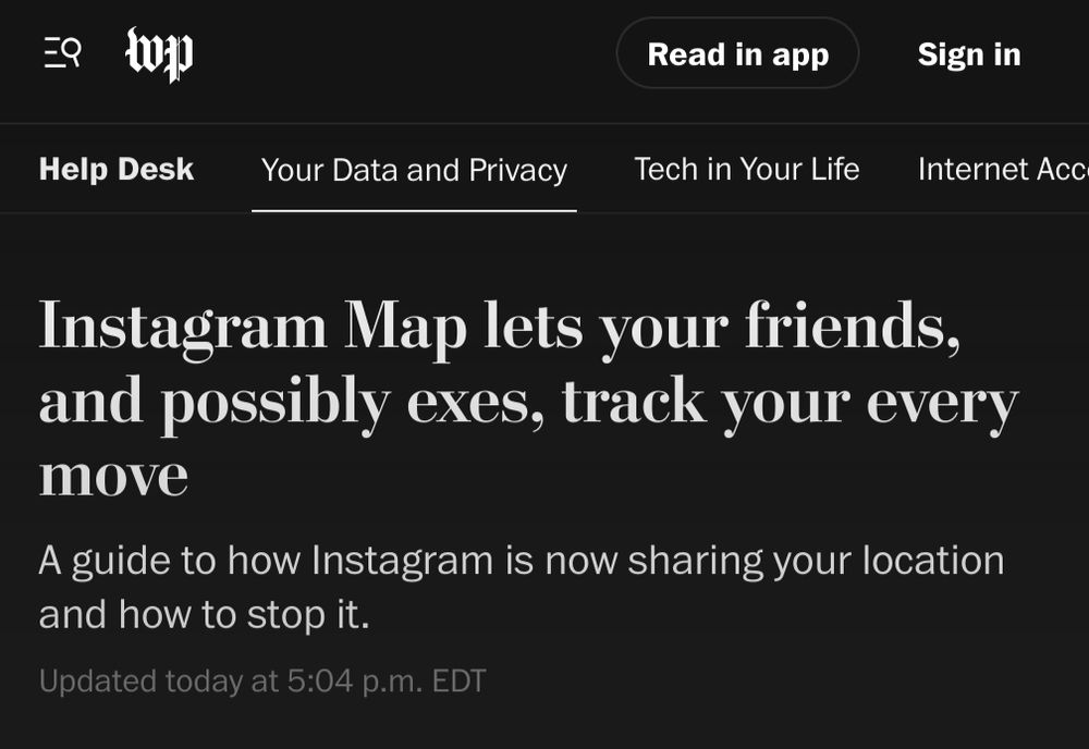 Instagram Map permite amigos e ex's, rastrear cada movimento seu.

Um guia de como Instagram está compartilhando sua localização e como pará-lo.