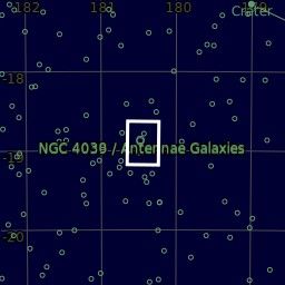 Sky map - Zoom level 2