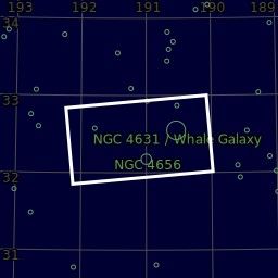 Sky map - Zoom level 2