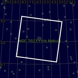 Sky map - Zoom level 2