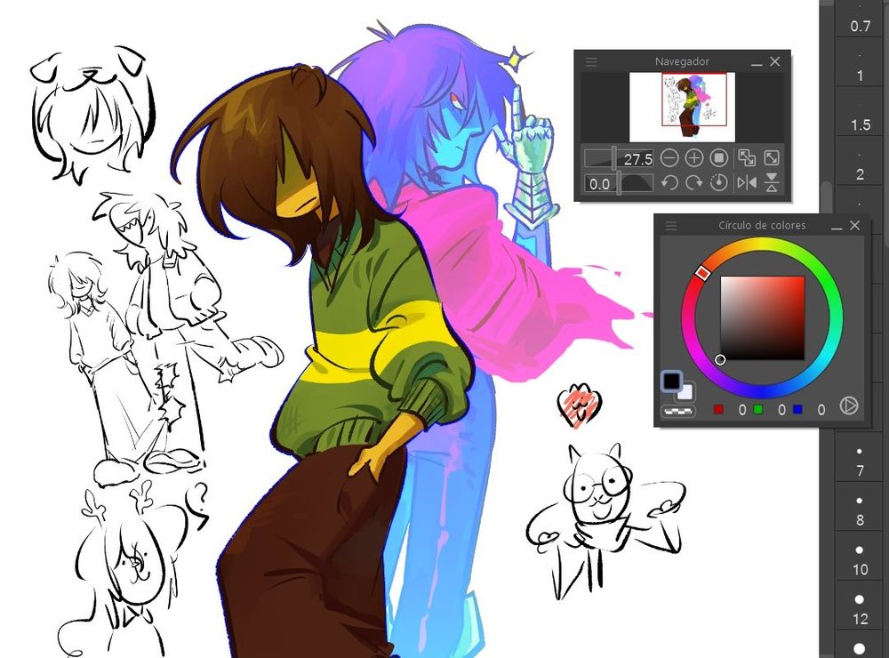 Kris deltarune just aura farming