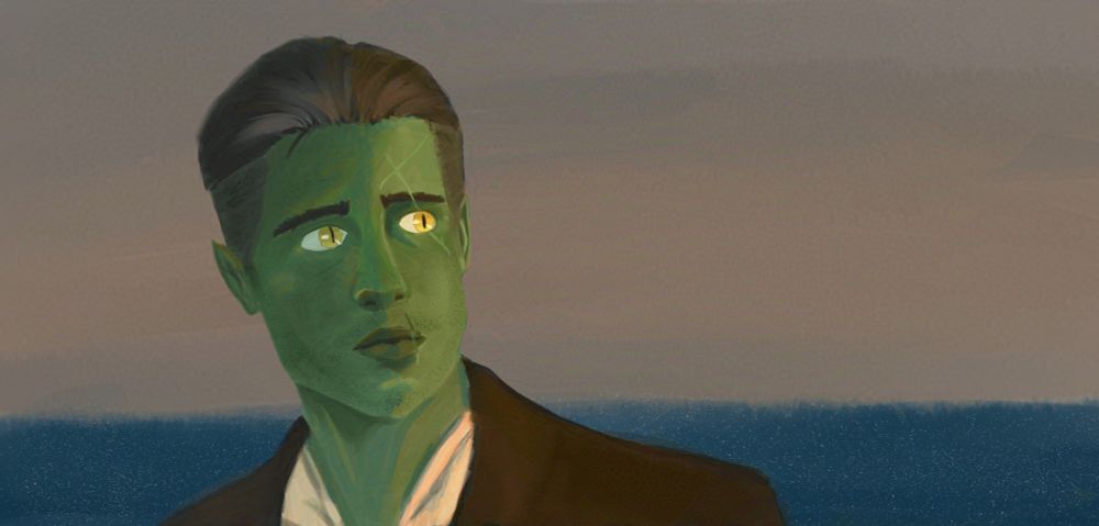 Digital illustration of Fjord Stone from Critical Role's Mighty Nein