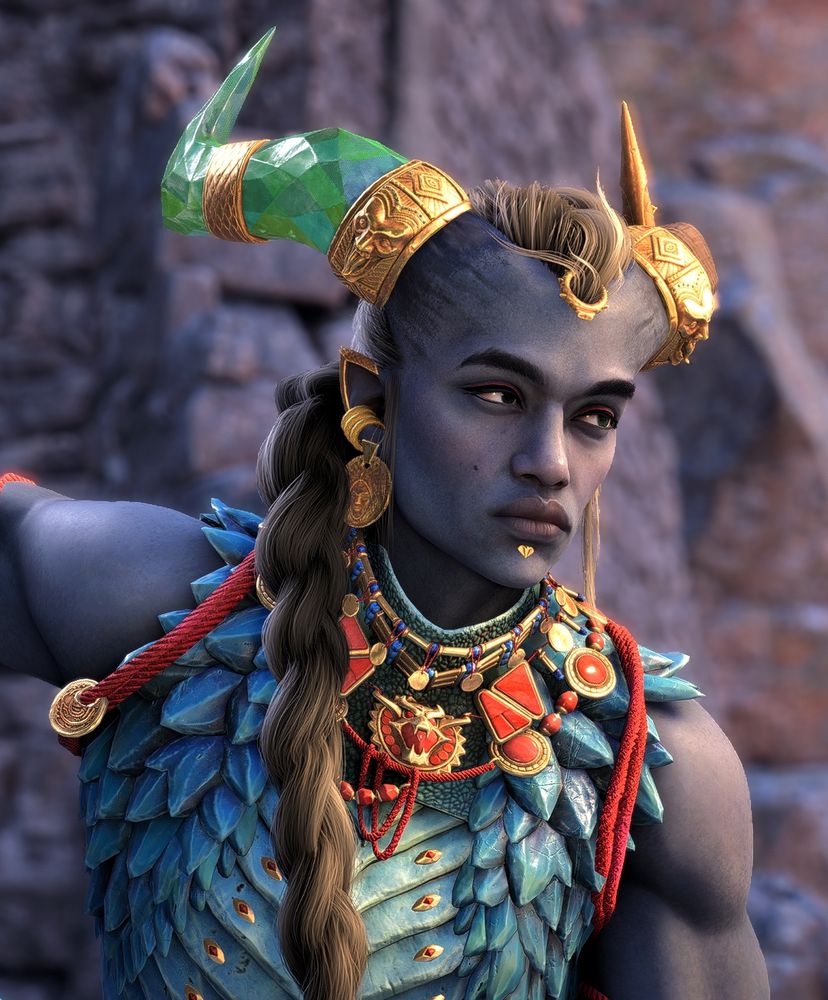 Taash from Dragon Age: The Veilguard