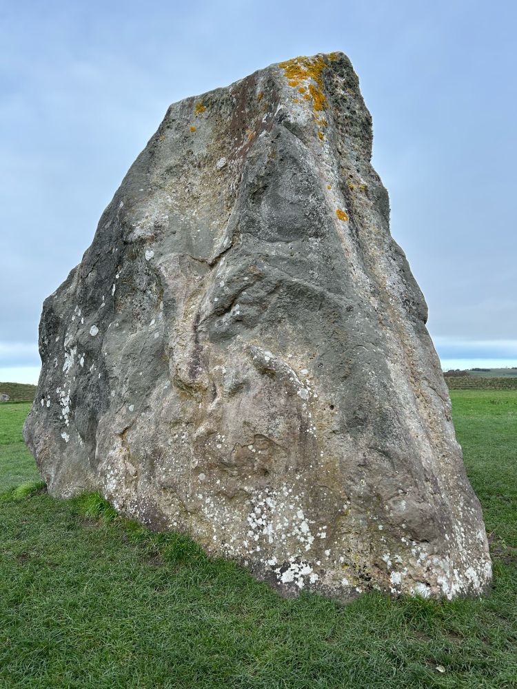 The large Cove Stone at Avebury