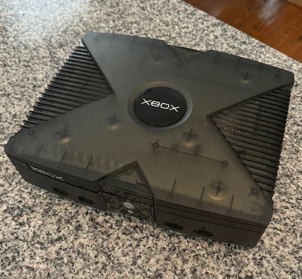 Skeleton (translucent black) original Xbox