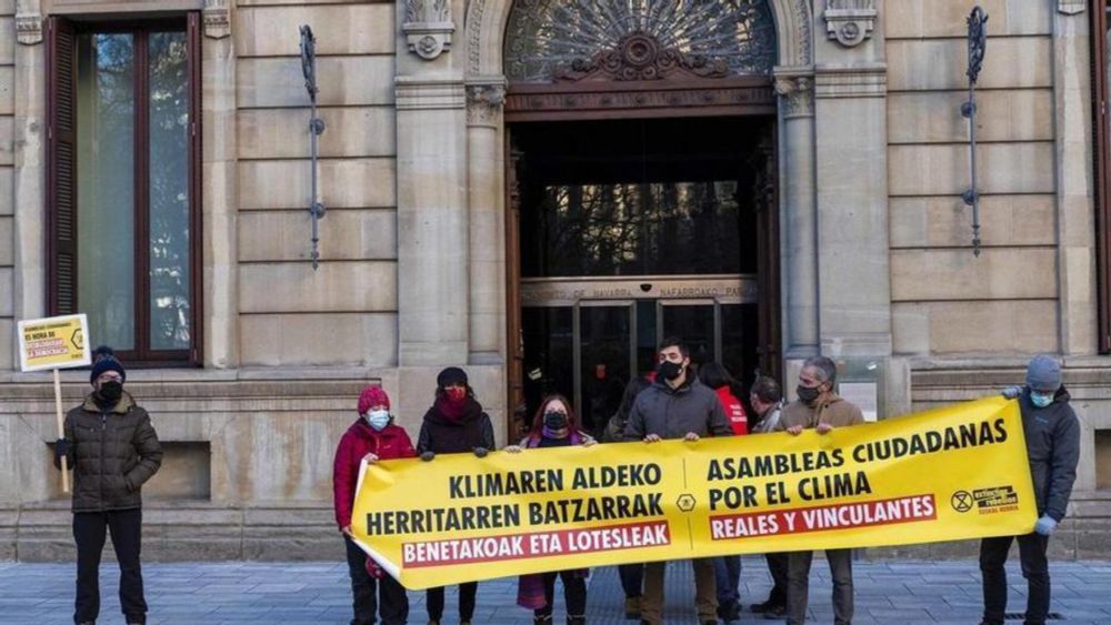 El Gobierno de Navarra designa el consejo asesor de la Asamblea de Cambio Climático