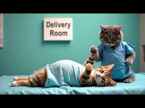 😻Cats at the Doctor's Office🩺- Funny Cats Doing Human Things