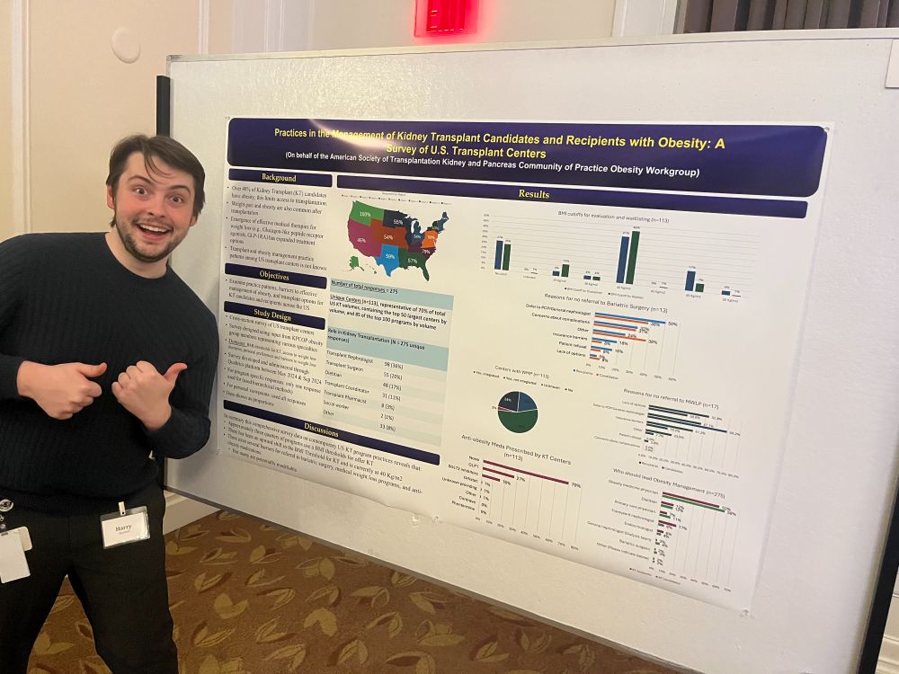 Harry Morford presents research