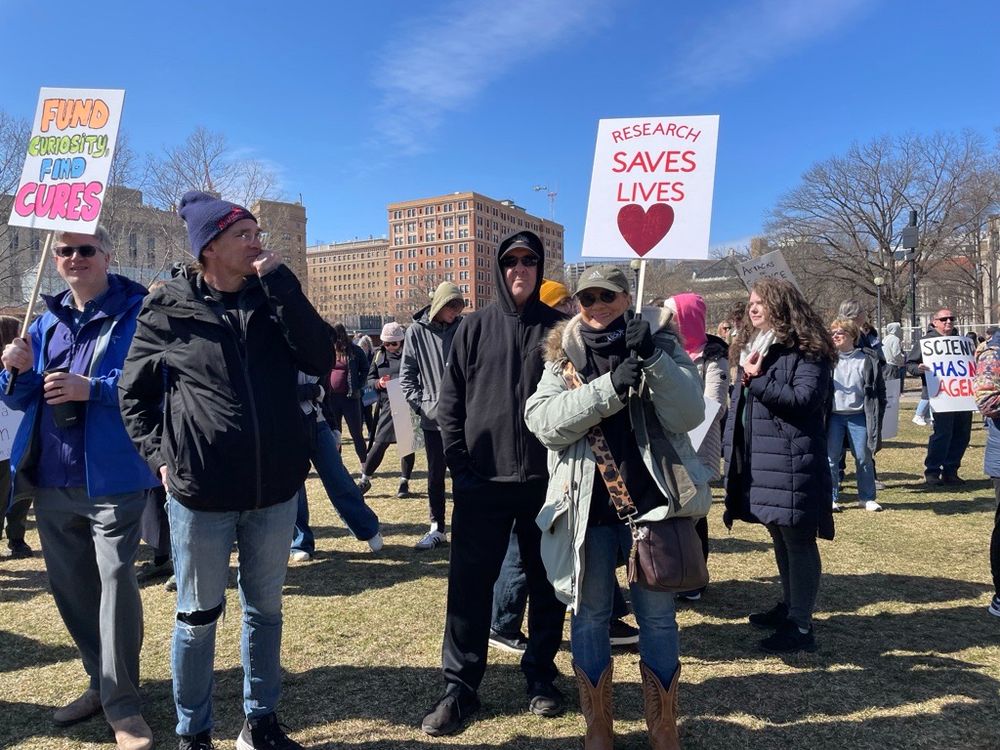 CSB members at the Stand Up for Science event in Pittsburgh