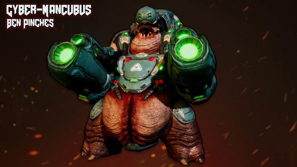 Cyber-Mancubus.
45k Tris