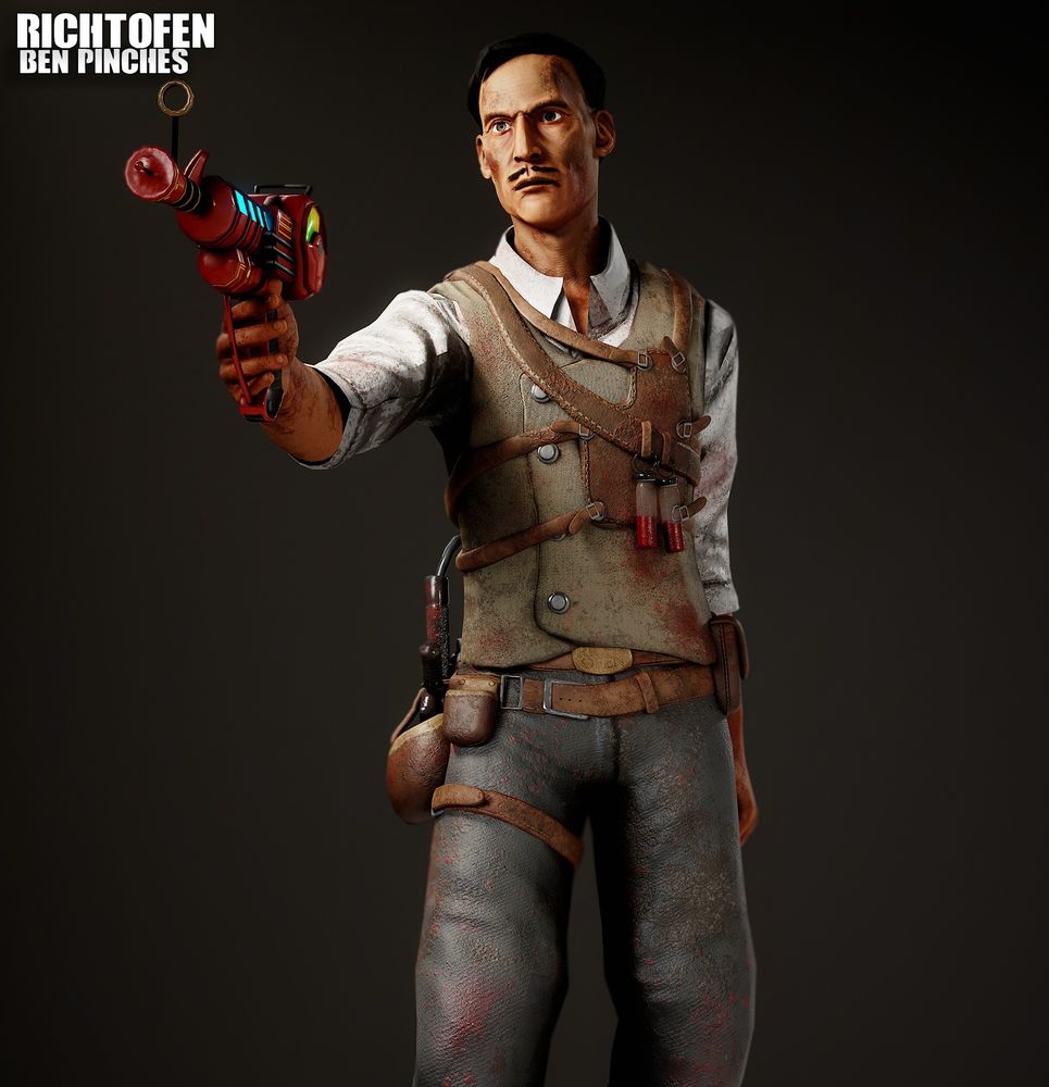 Edward Richtofen Character.
51k Tris