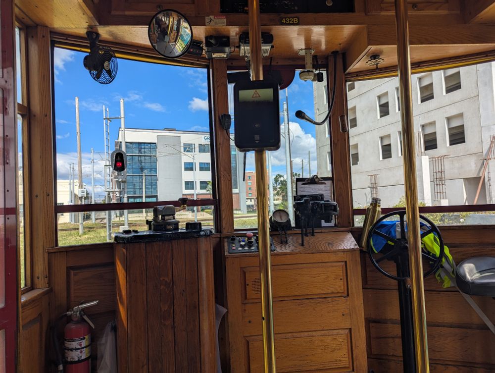 Tampa downtown trolley. 